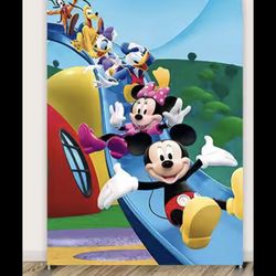 Mickey Mouse Club House Backdrop Covers (2)