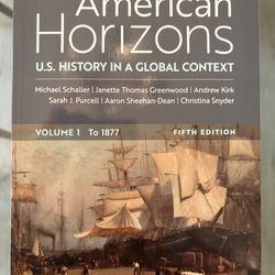 American Horizons Book