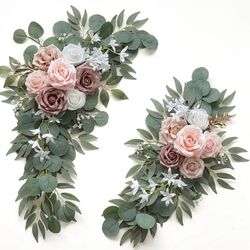 Wedding Arch Swag  Flowers Set Of 2 New $12 For Set Of 2