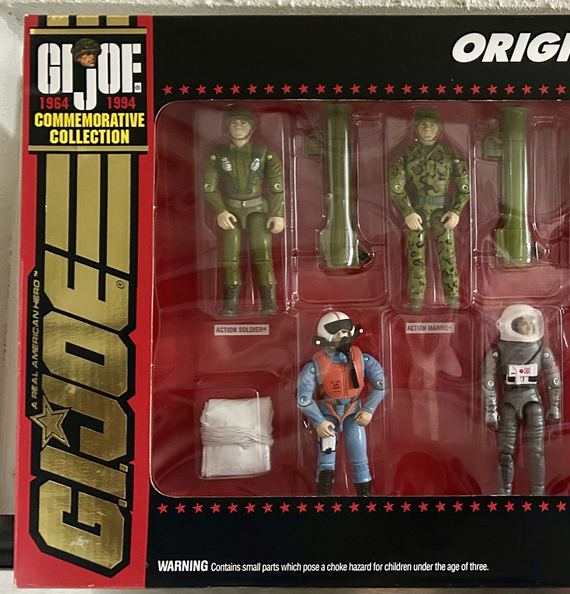 G.I. JOE 30th Original Action Team Anniversary Commemorative Set