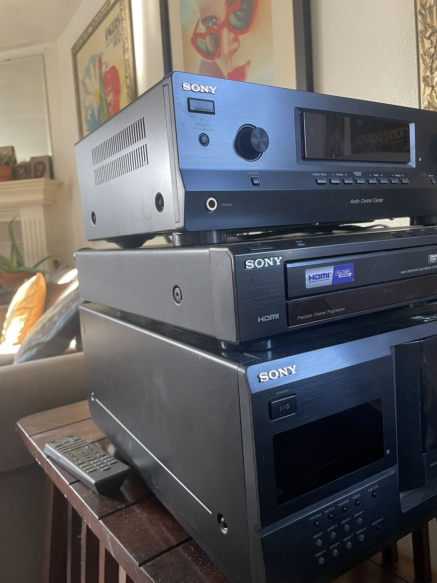 SONY SOUND HEAD UNIT / SONY CD PLAYER