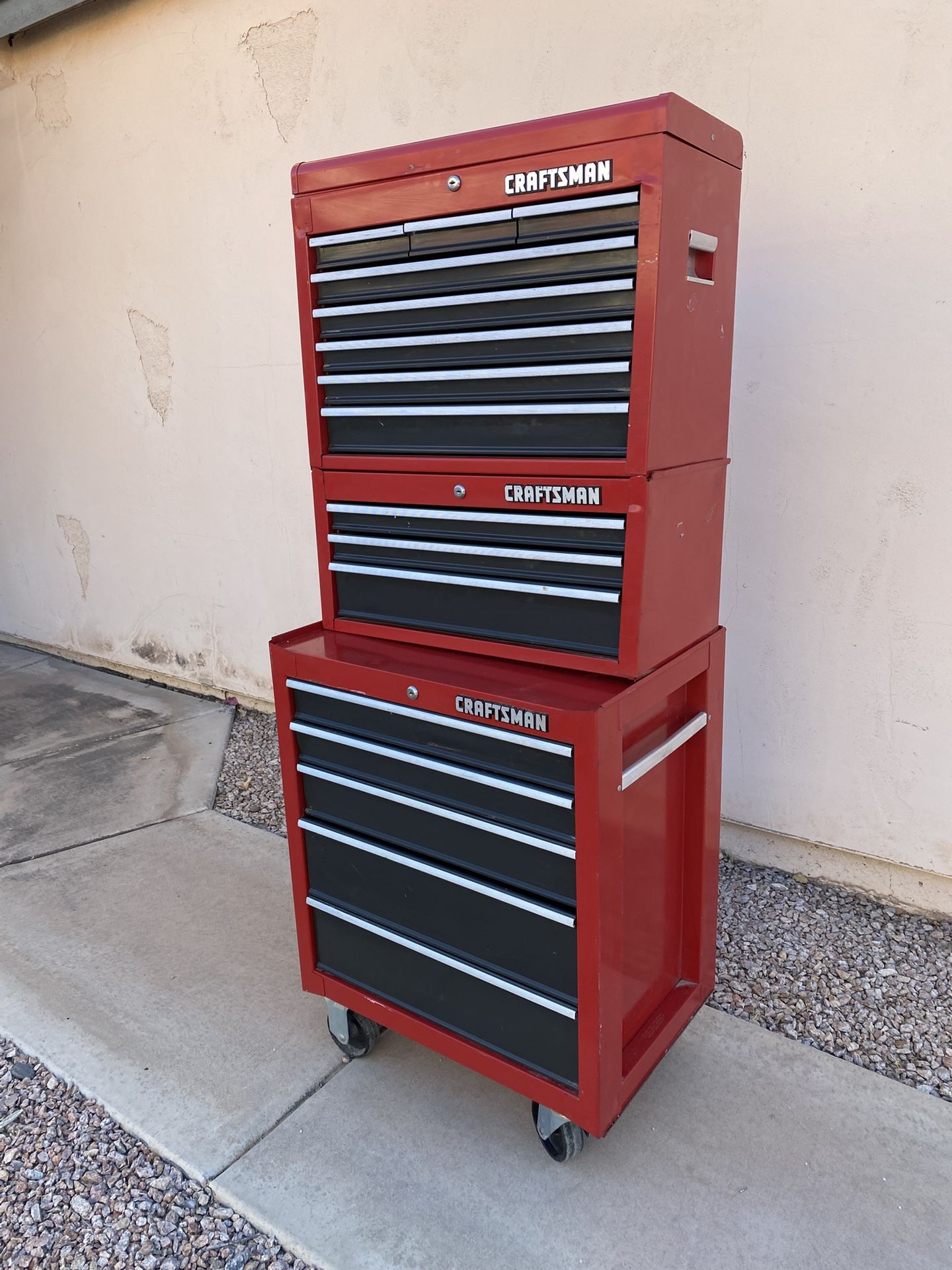 Craftsman Tool Box 65”H 26.5”W 18”D For Sale