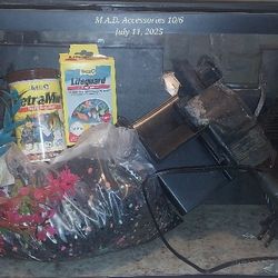 30 Gal Fish Tank With Accessories 