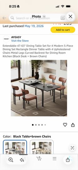 Dinning table