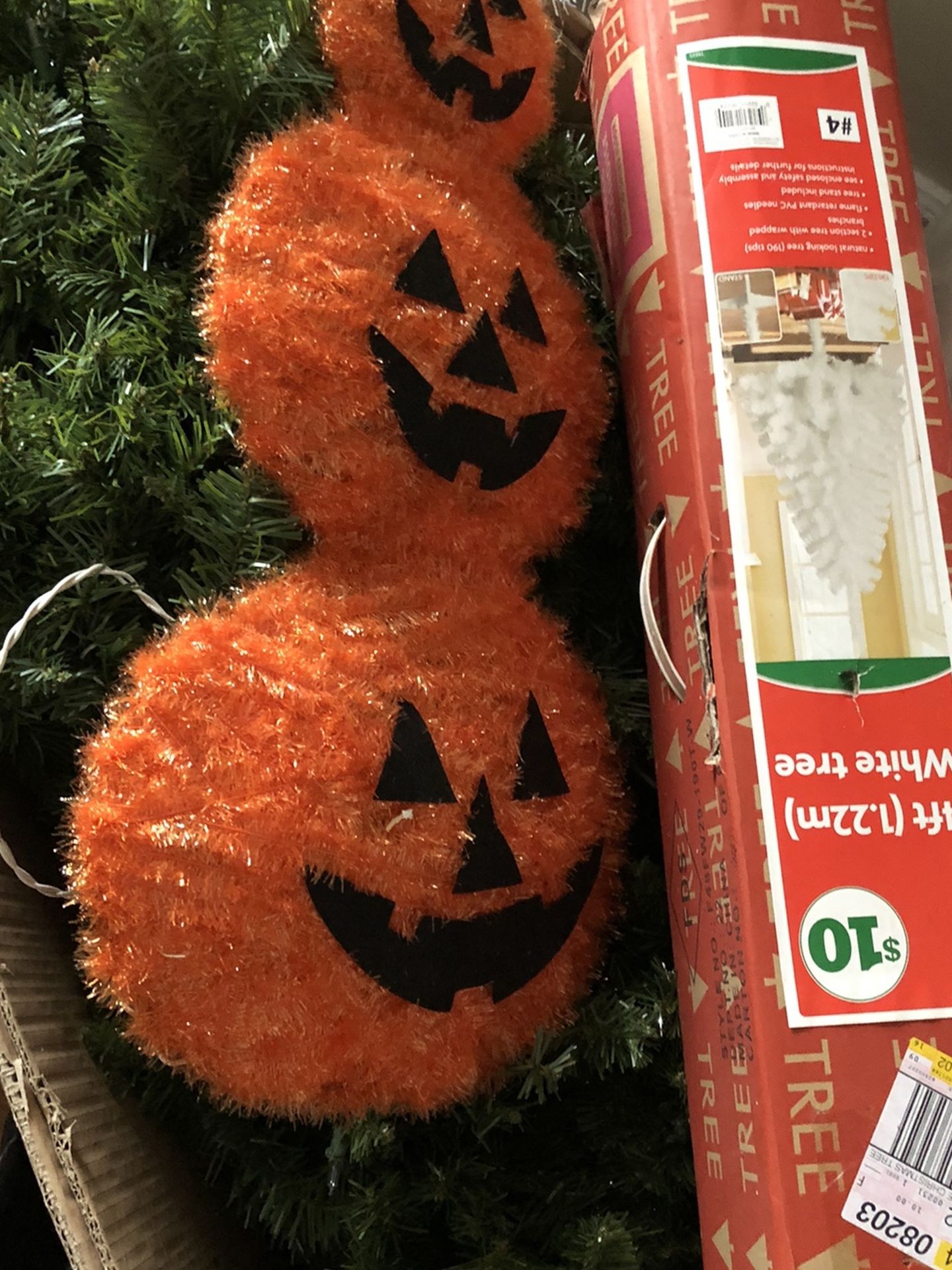 3 Boxes Of Holiday Decorations