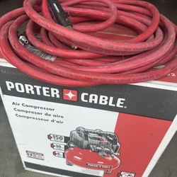 6 Gal. 150 PSI Portable Electric Pancake Air Compressor with air Hose