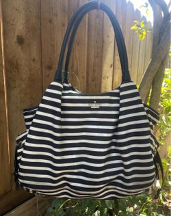 Kate Spade New York Striped Tote diaper Bag