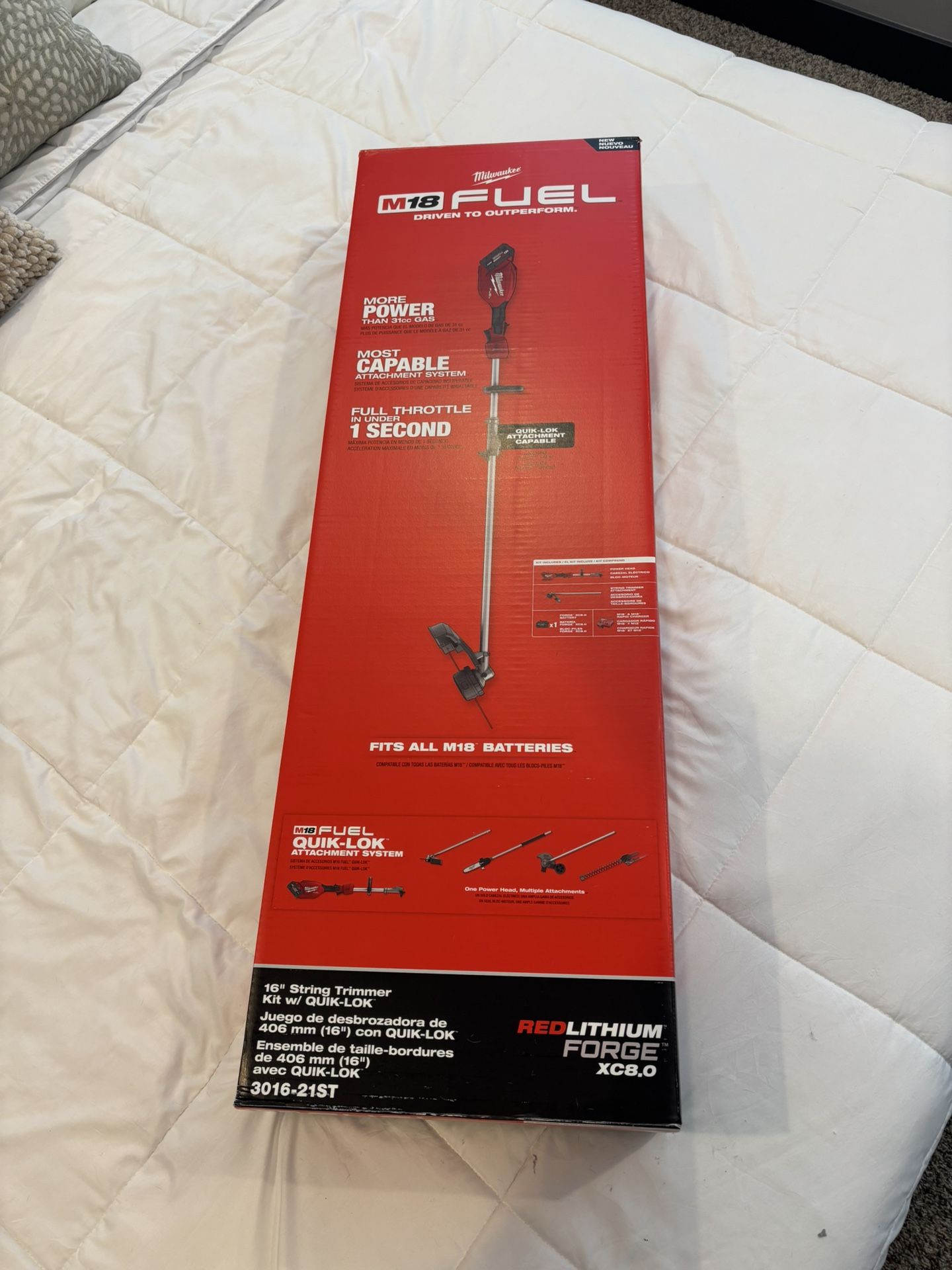 Milwaukee M18 Fuel String Trimmer with QUIK-LOK