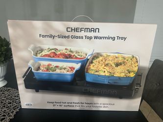 New chefman family size warming tray