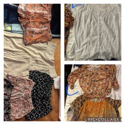 Women’s Shorts And Blouses 