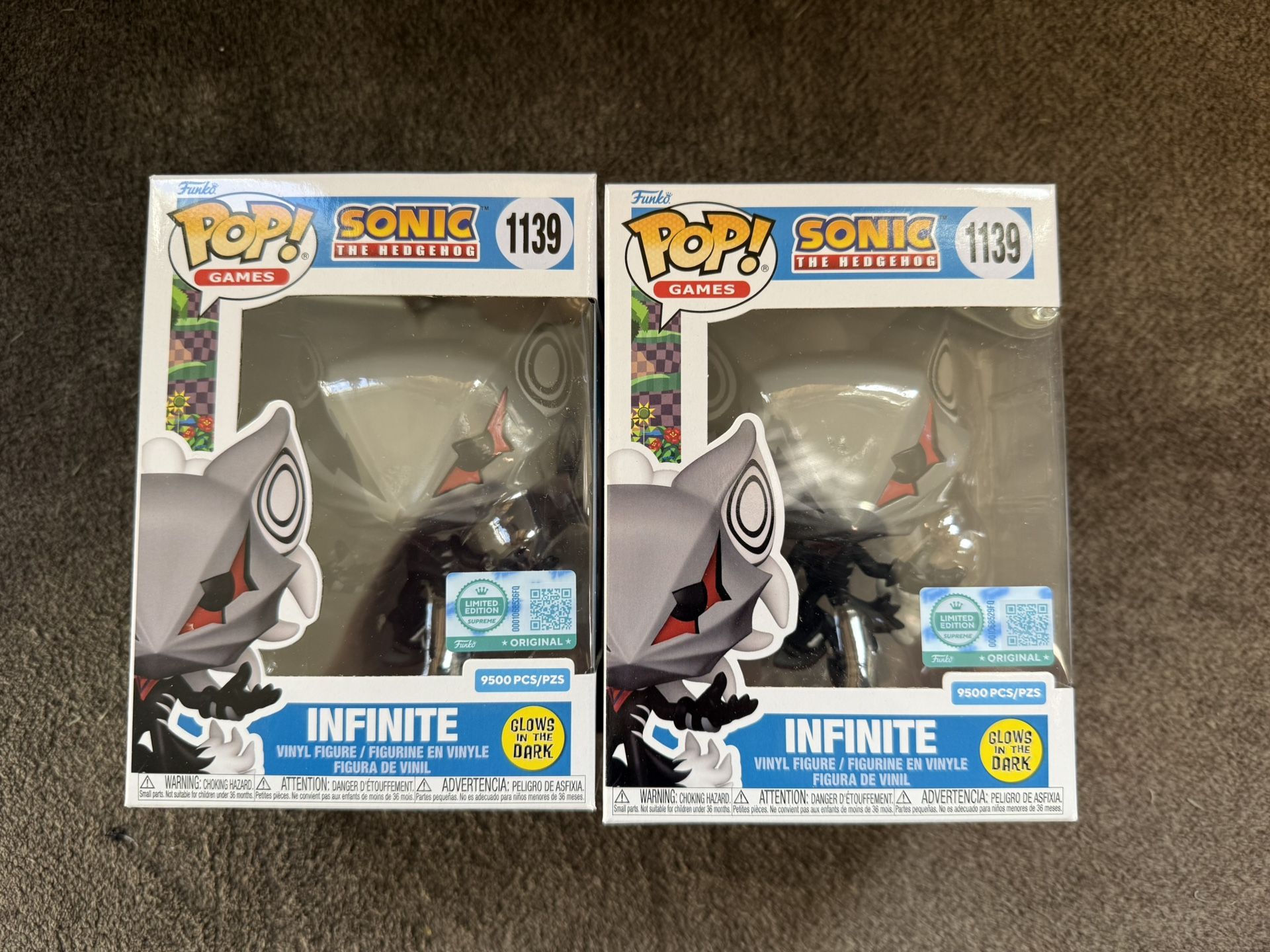 Funko Pop! Infinite Sonic The Hedgehog 9.5K PCS