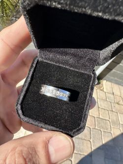 Natural White Sapphire Size 8 