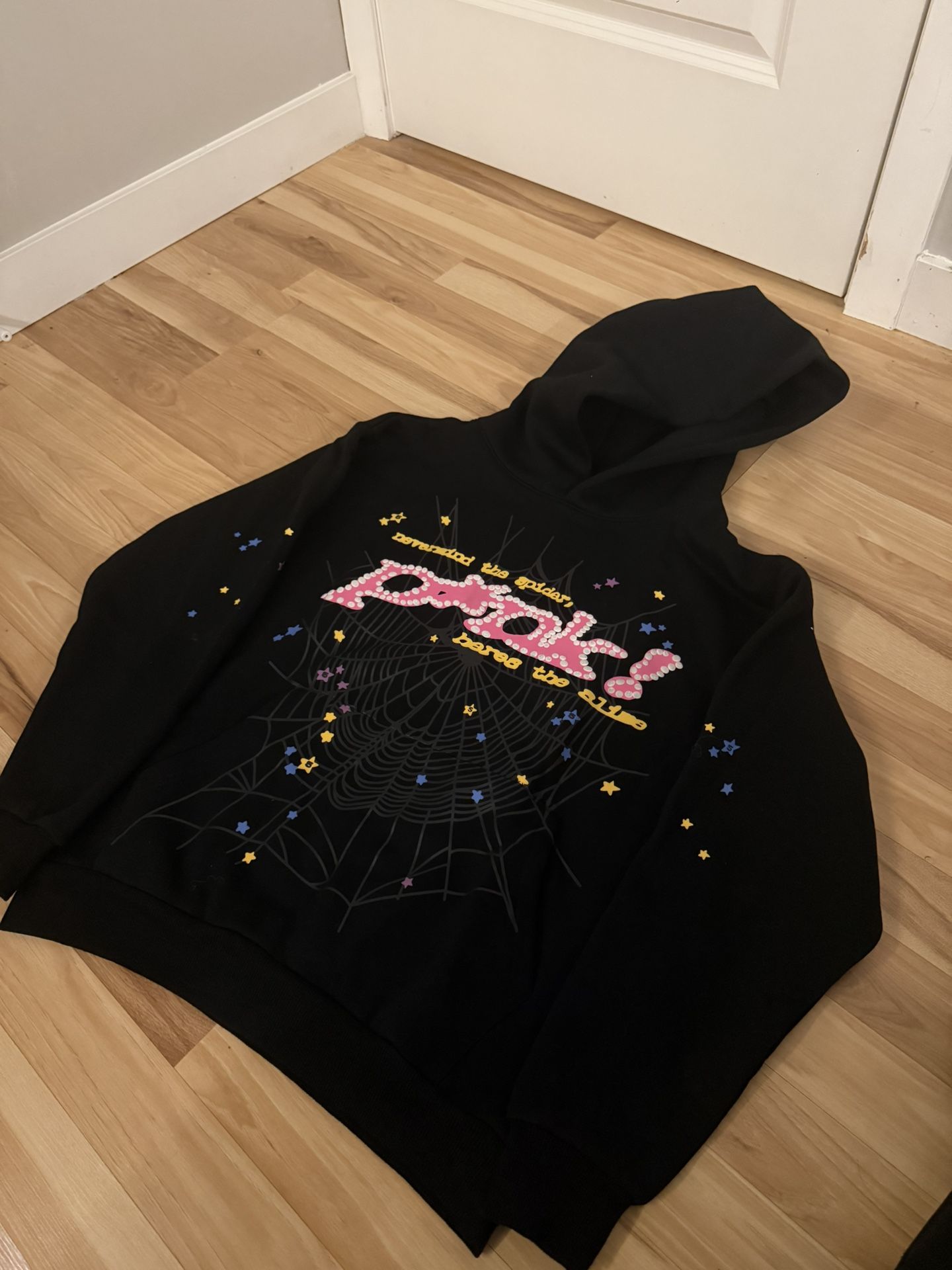 Sp5der P*nk Hoodie (S)