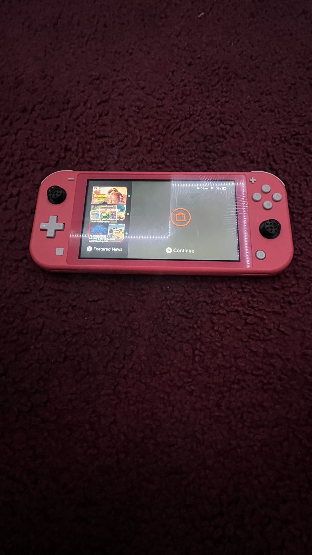 Nintendo Switch Lite Coral