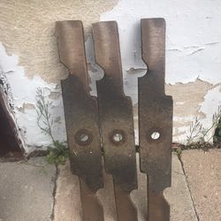 Set Of Blades For 48” Mower 