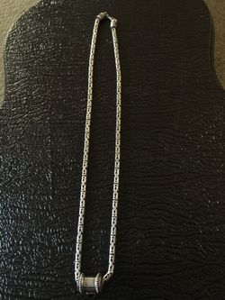 Byzantine Sterling Silver Necklace