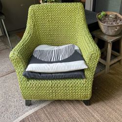 Large Wicker Chair