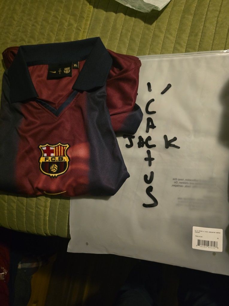 cactus jack jersey sz XL