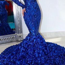 Royal Blue Prom Dress