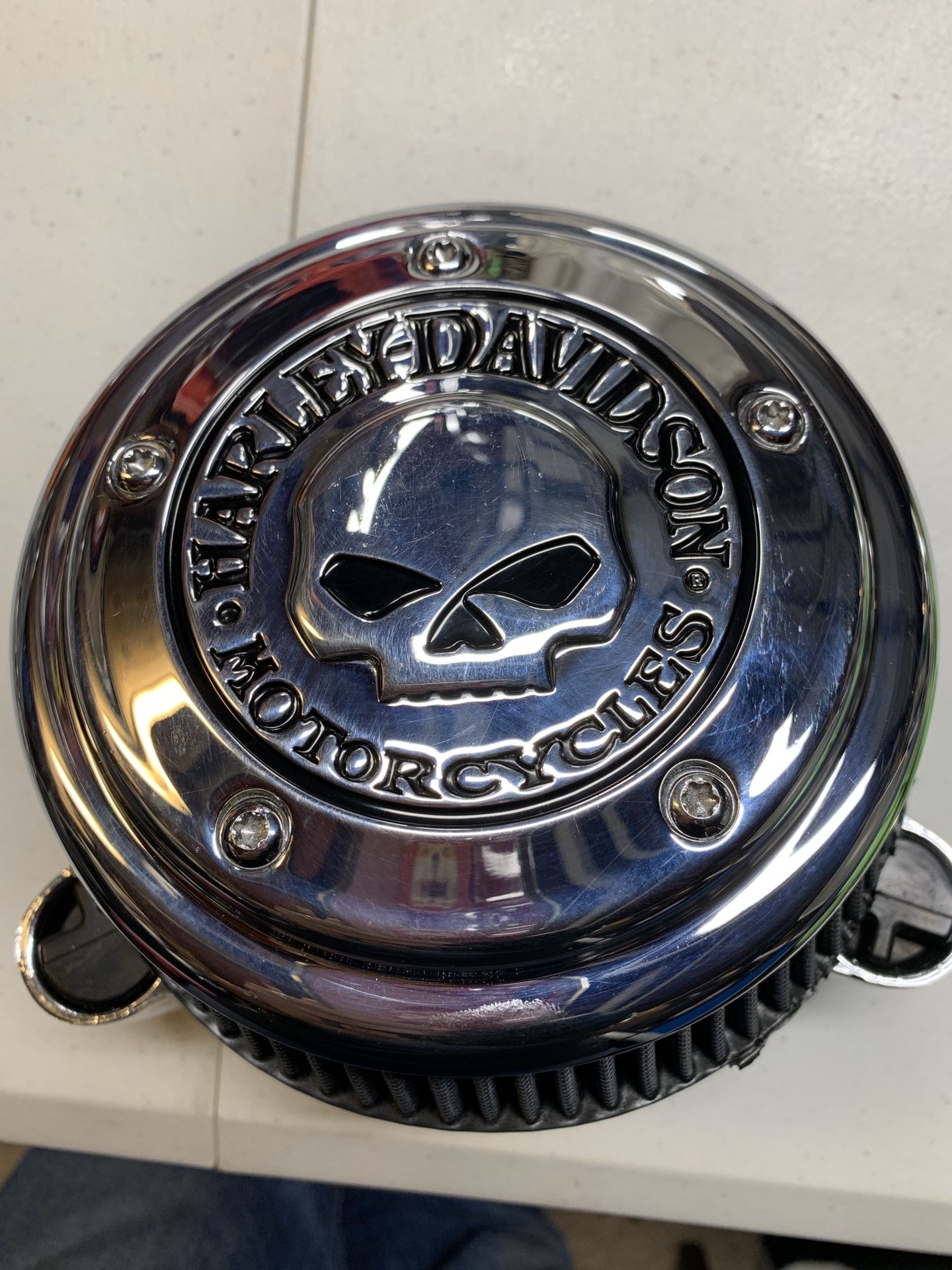 Willie G Air Cleaner, complete set from Harley Davidson for Sale in