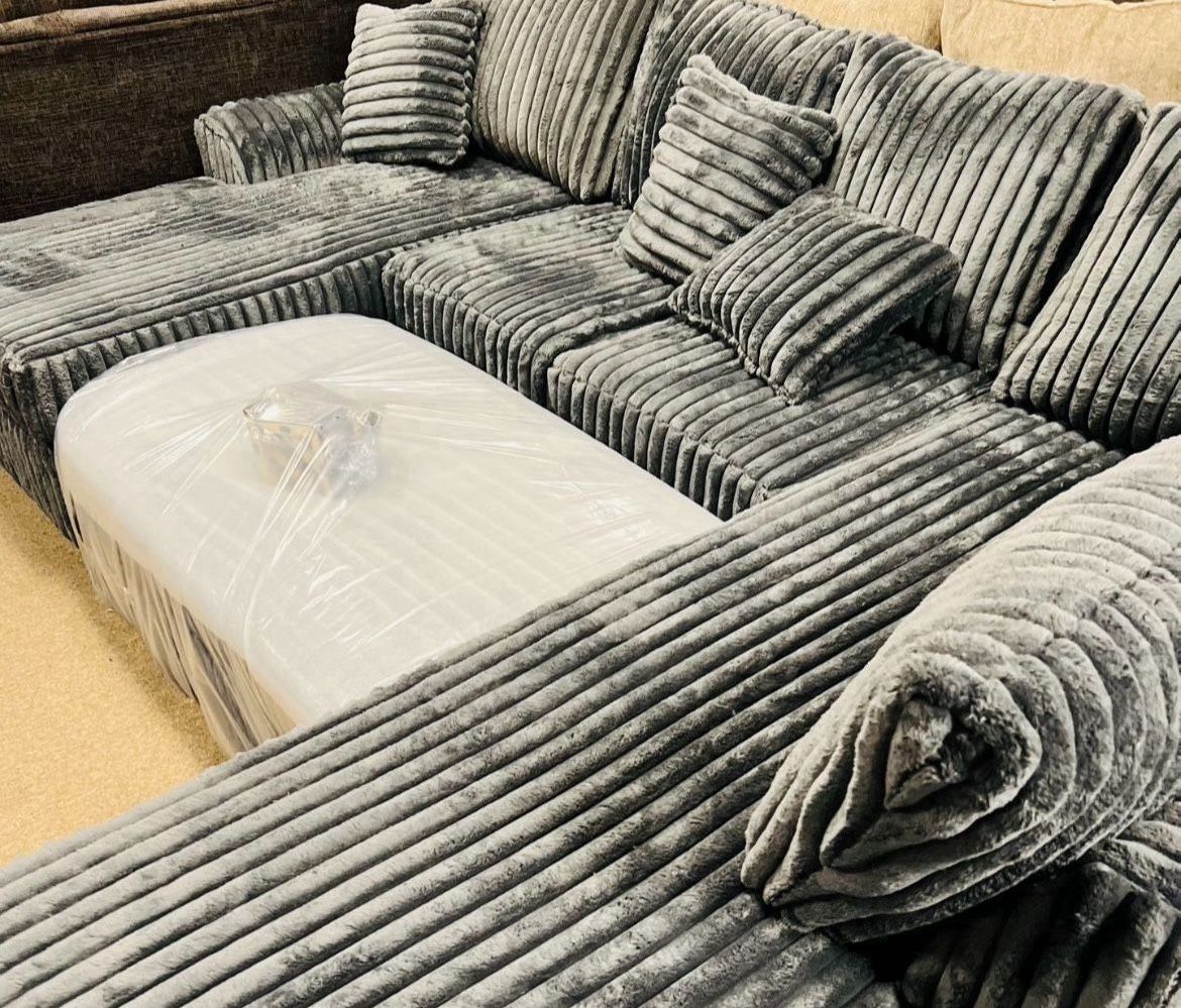 Super Cozy Chaise Sectional!