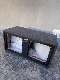 Subwoofer box for 2x 12 kicker L5/ L7