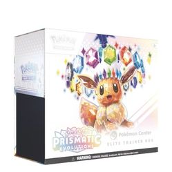 Pokémon Scarlet & Violet Prismatic Evolutions Pokemon Center Elite Trainer Box X2