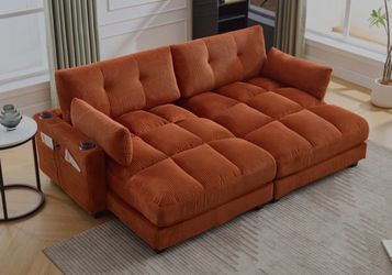 Suede Couch (Like new)