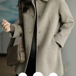 Melton  Coat  with Lining