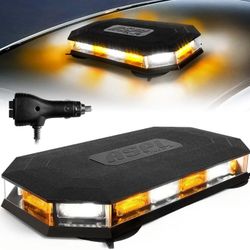 ASPL 16.5 Inch Roof Top Beacon Emergency Strobe Light 56 LED Magnetic Warning Caution lights bar