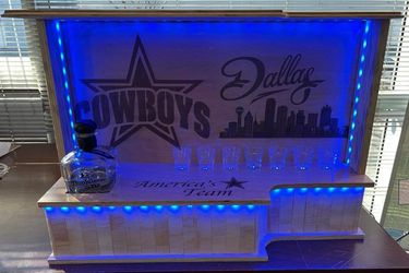 Custom Mini Bar Of Dallas Cowboys