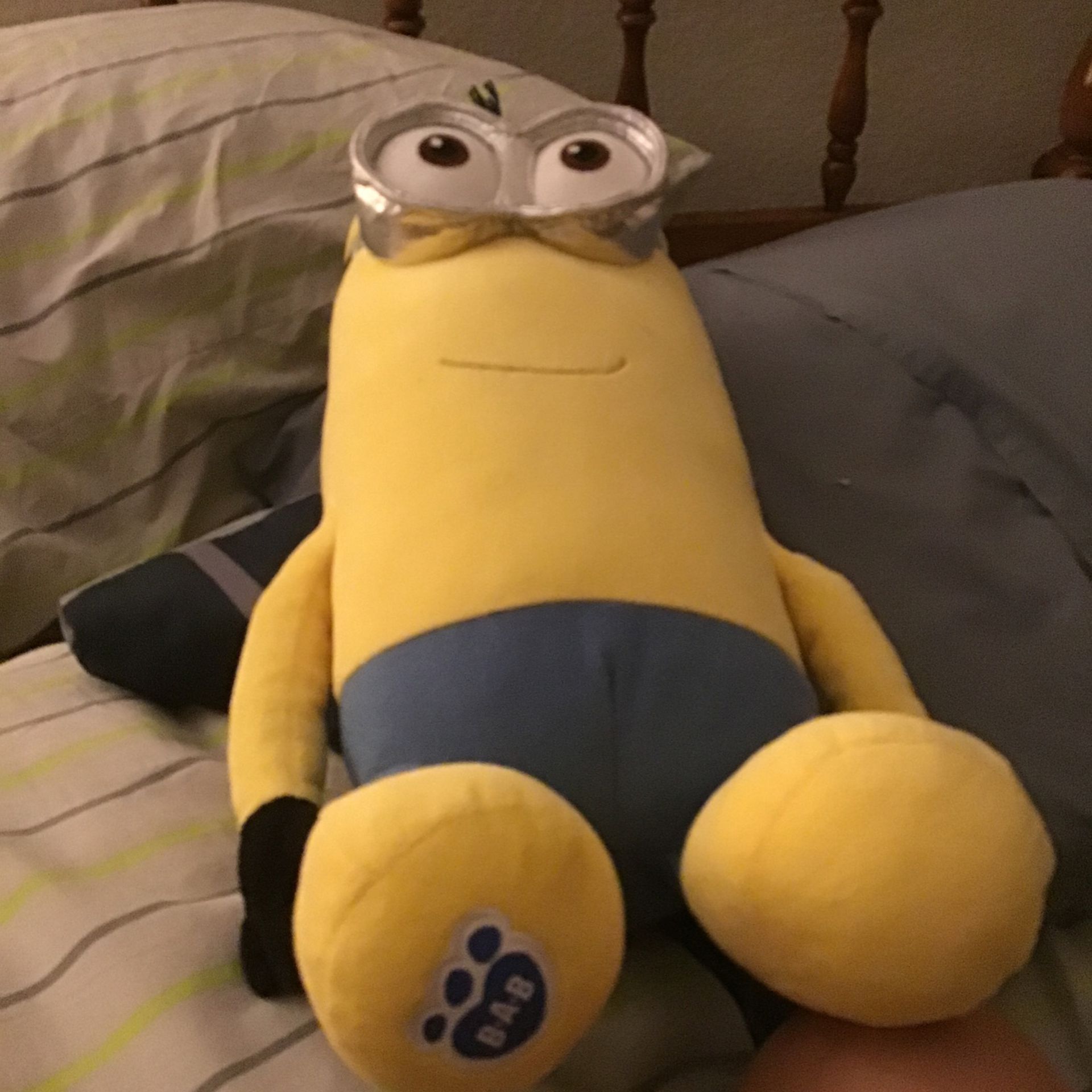 Kevin minion stuffed animal 