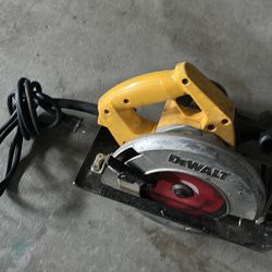Dewalt corded hand saw