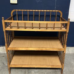 Wooden Changing Table