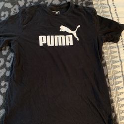 Unisex Small Puma Black TShirt 