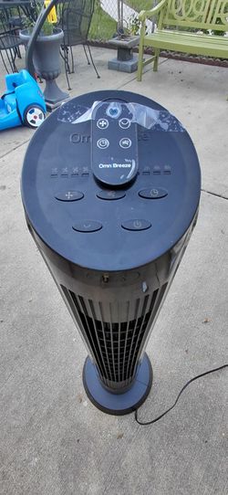 OmniBreeze Tower Fan with Remote