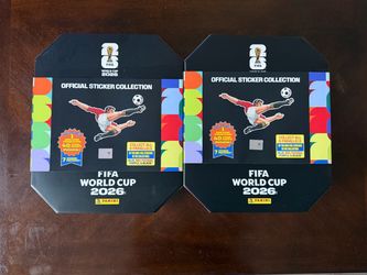 FREE! Panini FIFA World Cup 2026 Box Stadium Shaped Sticker Cards Organizer Storage Box Only