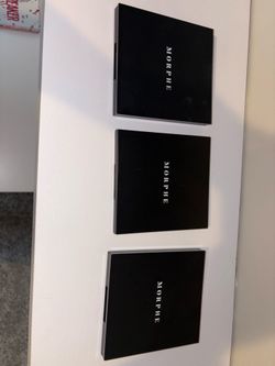 Morphe 9 Pan Eyeshadow Palette Bundle of 3