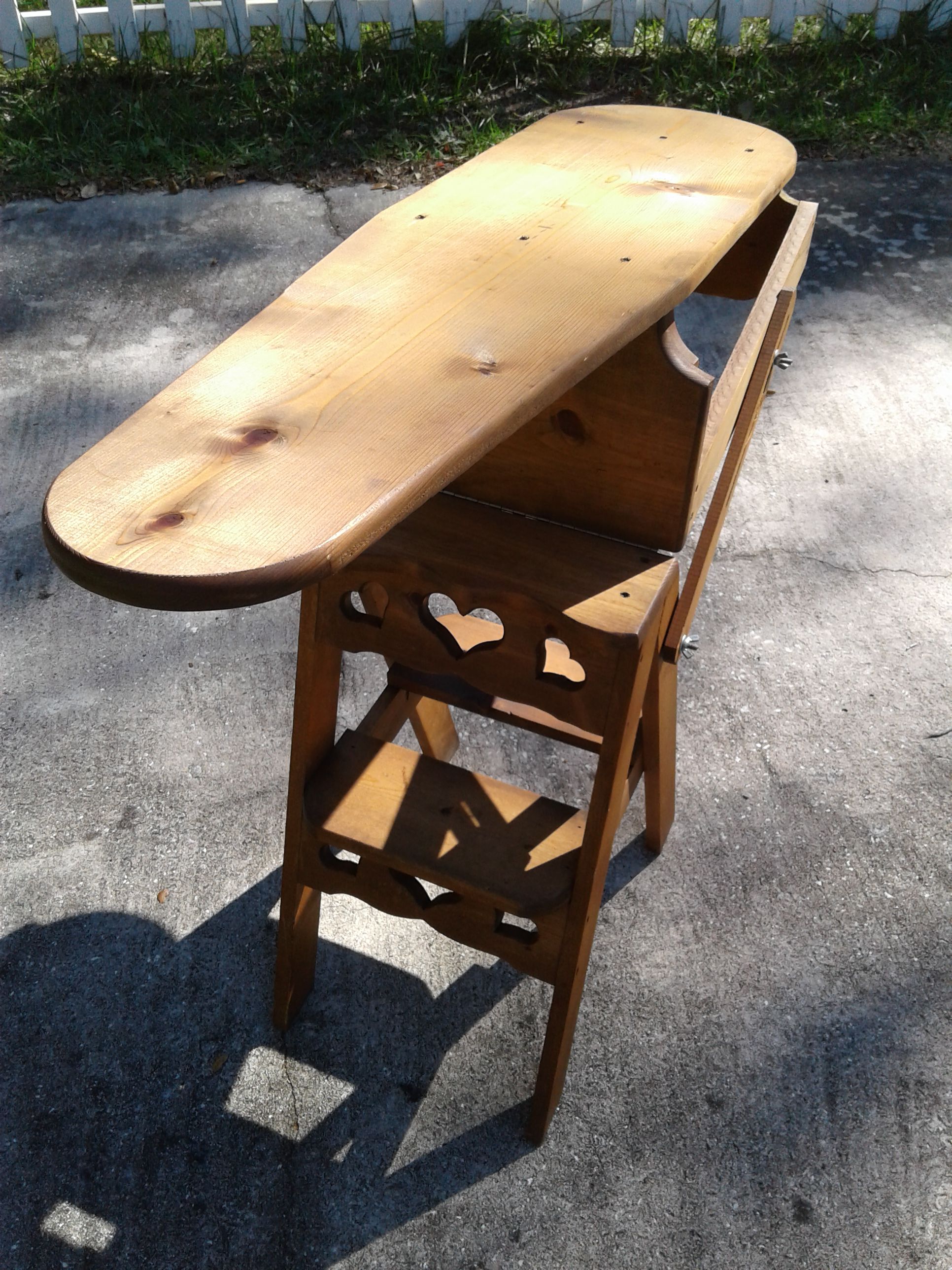 Vintage Ironing Board/Stepladder