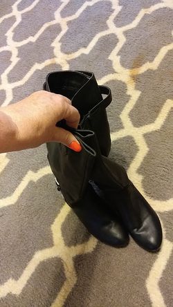 Black boots
