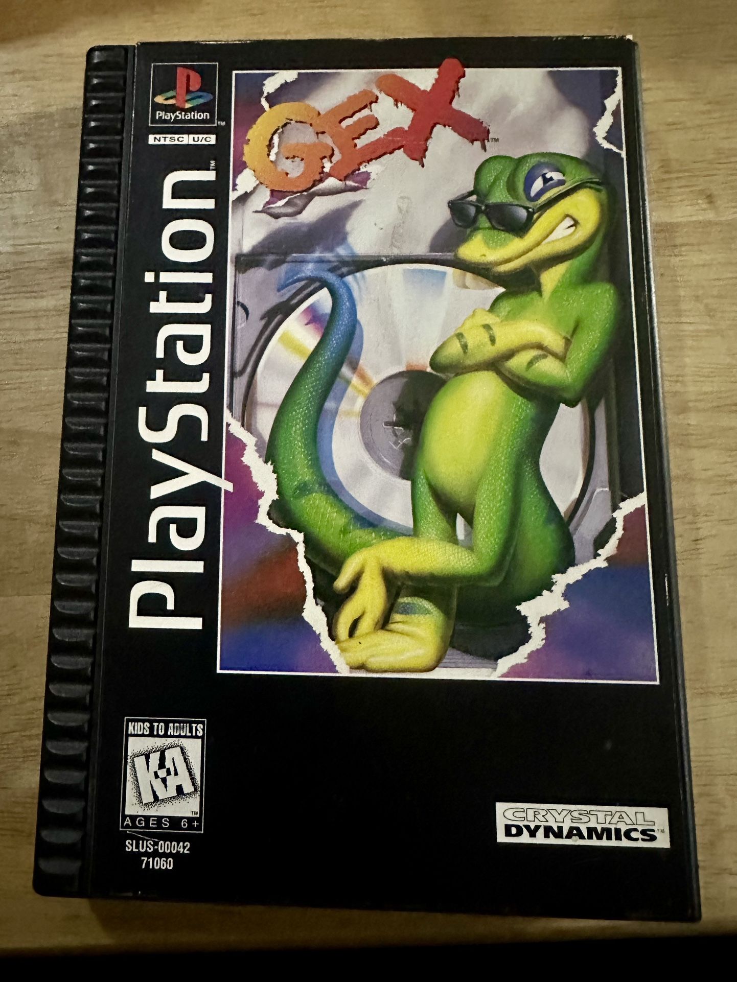 Gex Long Box For Ps1
