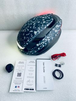 New Other Lumos Ultra Size M/L Bluetooth Digital Camo Smart Helmet With Remote & MIPS