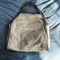 Ivory Leather Bag 