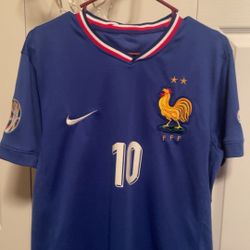 Nike Kylian Mbappé Euro 2024 France Home Jersey