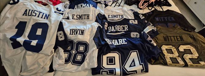 Dallas Cowboys NFL Jersey Lot – 8+ Jerseys