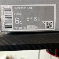 Nike Force 1 (TD) Panda panda