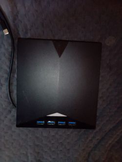 PC USB CD Drive RGB lights and ports