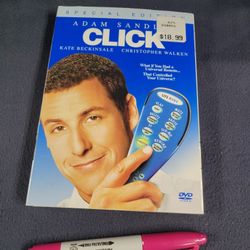 Click DVD Movie, Adam Sandler, Rated PG13