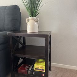 Side Table Solid Wood