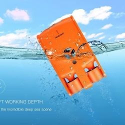 Geneinno Poseidon I Underwater Drone Full HD 120°Wide Angle Underwater 394 ft.